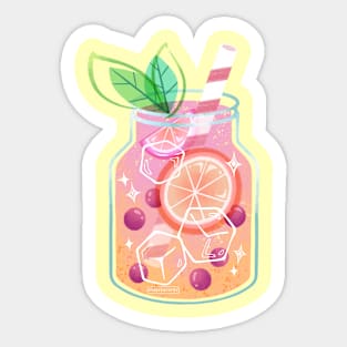 Pink Lemonade Sticker